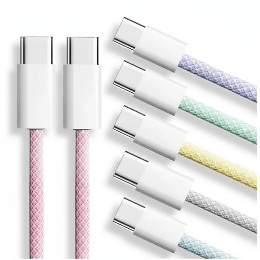 Braided USB-C to USB-C Fast Charging Cable